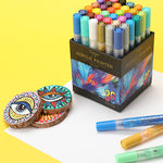 24/36 Colors Acrylic Paint Marker Pens, Acrylic Paint Marker, Acrylic Markers, Acrylic Marker Pens, Best Acrylic Paint Pens - Grabie® - Grabie®