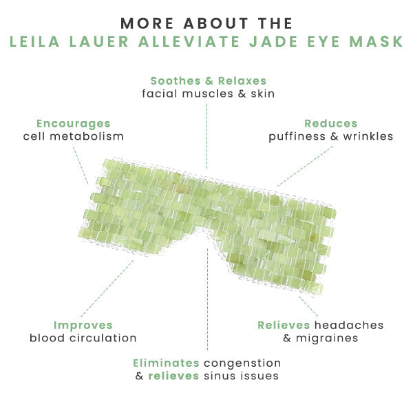 Masque de Jade pour le Visage à Effet Tonifiant - LeilaLauer